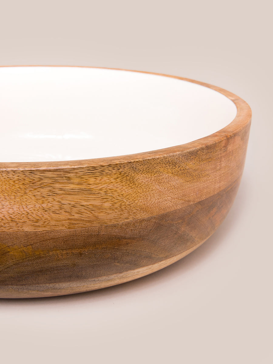 Buy Madera Half Bowl - White for Home Decor Online at Best Price –  Artisanlab