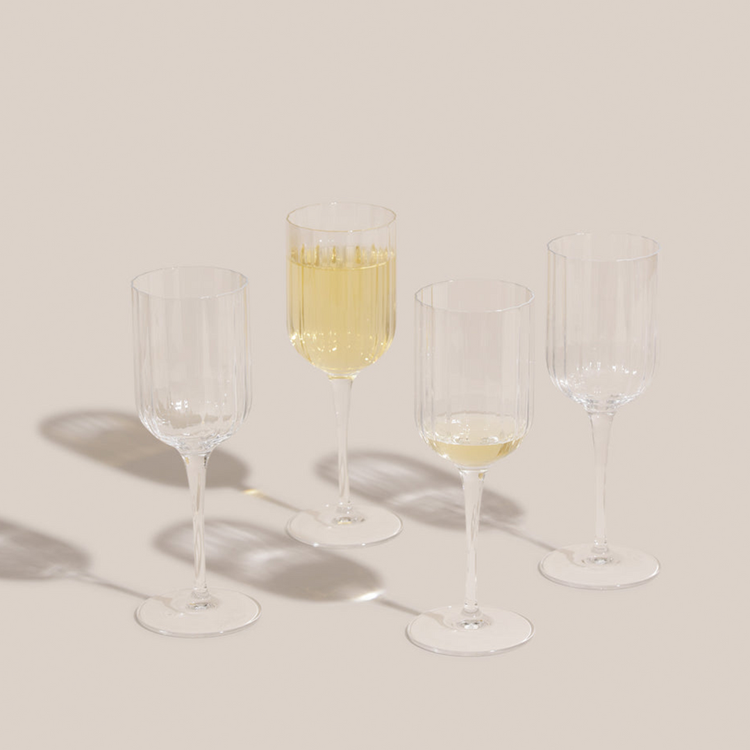 Stria White Wine Glass | Glassware