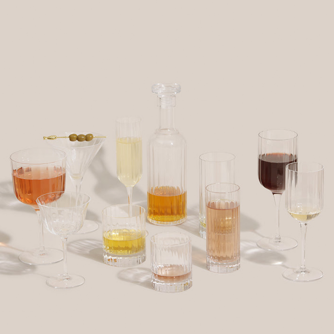 Stria White Wine Glass | Glassware