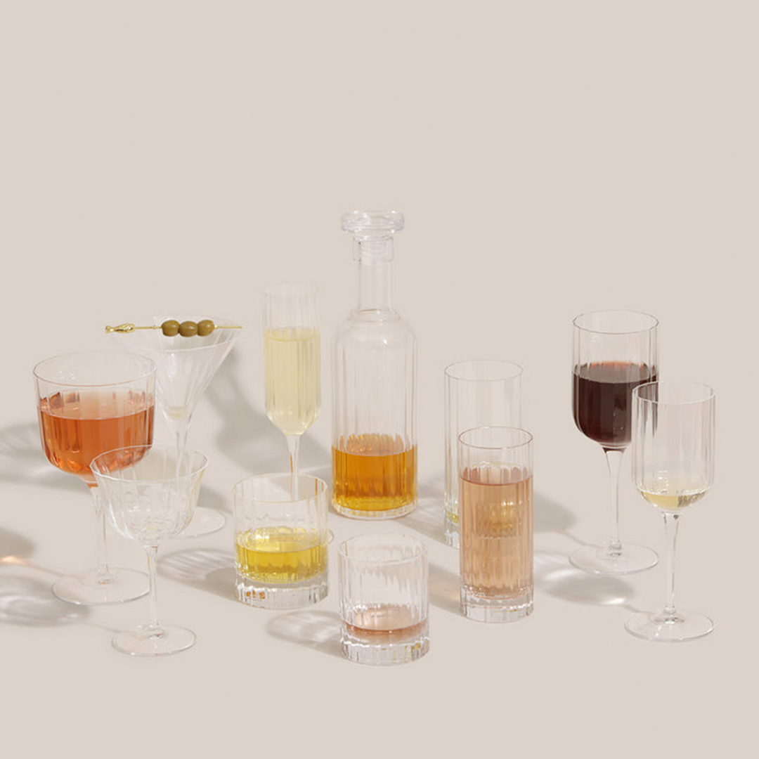 Stria Cocktail Glass | Glassware