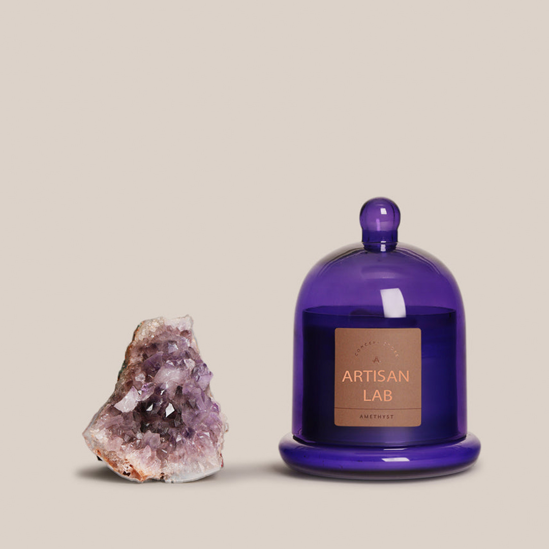 Amethyst Candle | Fragrance Crystal Candle