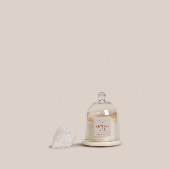 Crystal Quartz Candle | Fragrance Crystal Candle