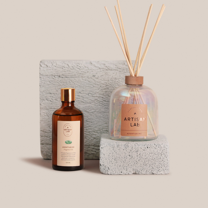 Aventurine Diffuser Set | Home Fragrance