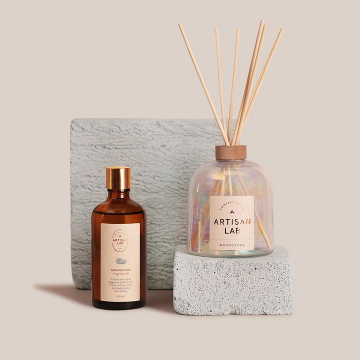 Moonstone Diffuser Set | Home Fragrances