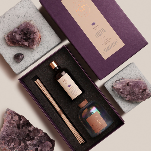 Amethyst Diffuser Set | Home Fragrance