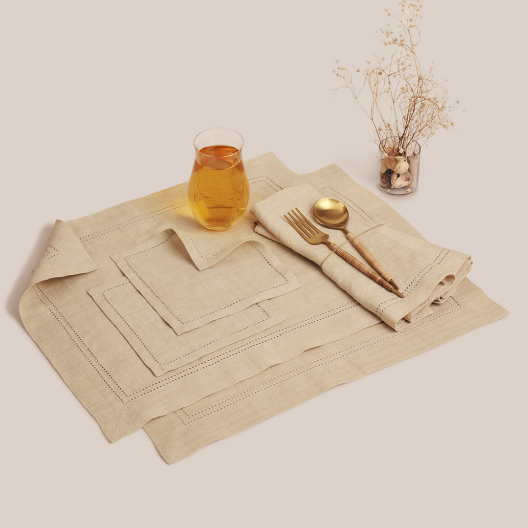 Beige Lino Placemat | Table Linen