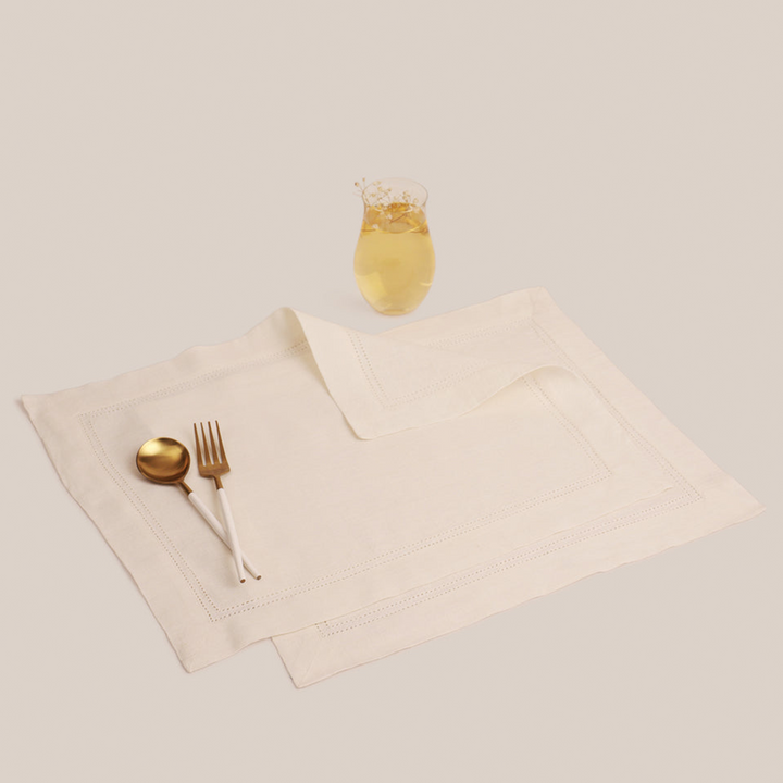 Off White Lino Placemat | Table Linen