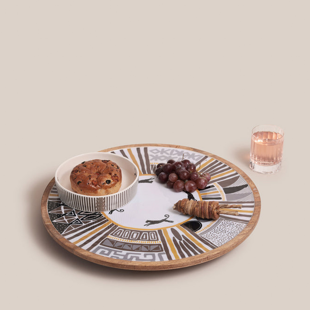 Africana Lazy Susan | Tableware