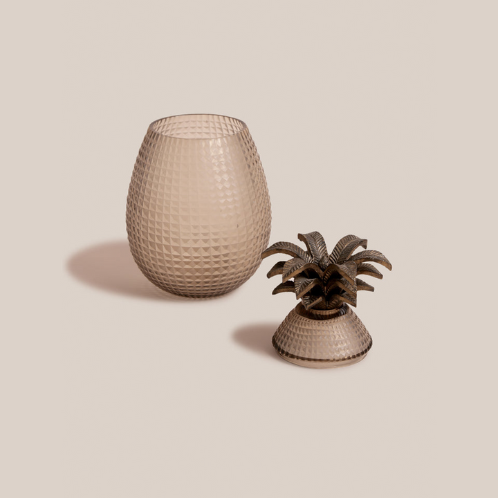 Pineapple Glass Jar | Decor Accents