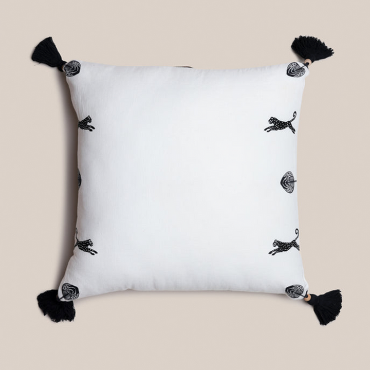 Pardus Cushion Cover - White | Decor Accents