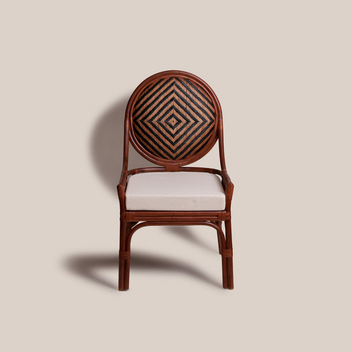 Africana Rattan & Wood Chair | Furniture