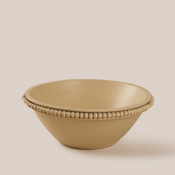 Perola Wooden Bowl- Natural | 32*11.5 CM | Tableware