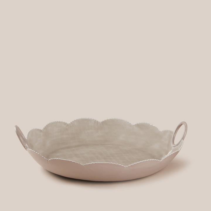 Flower Platter - Grey | Tableware