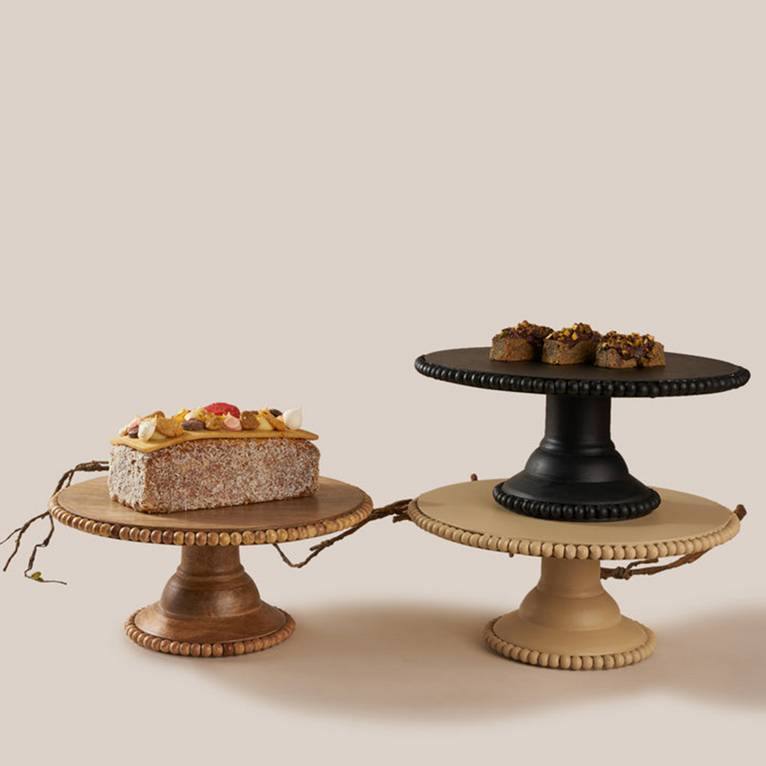 Natural Perola Cake Stand | Tableware