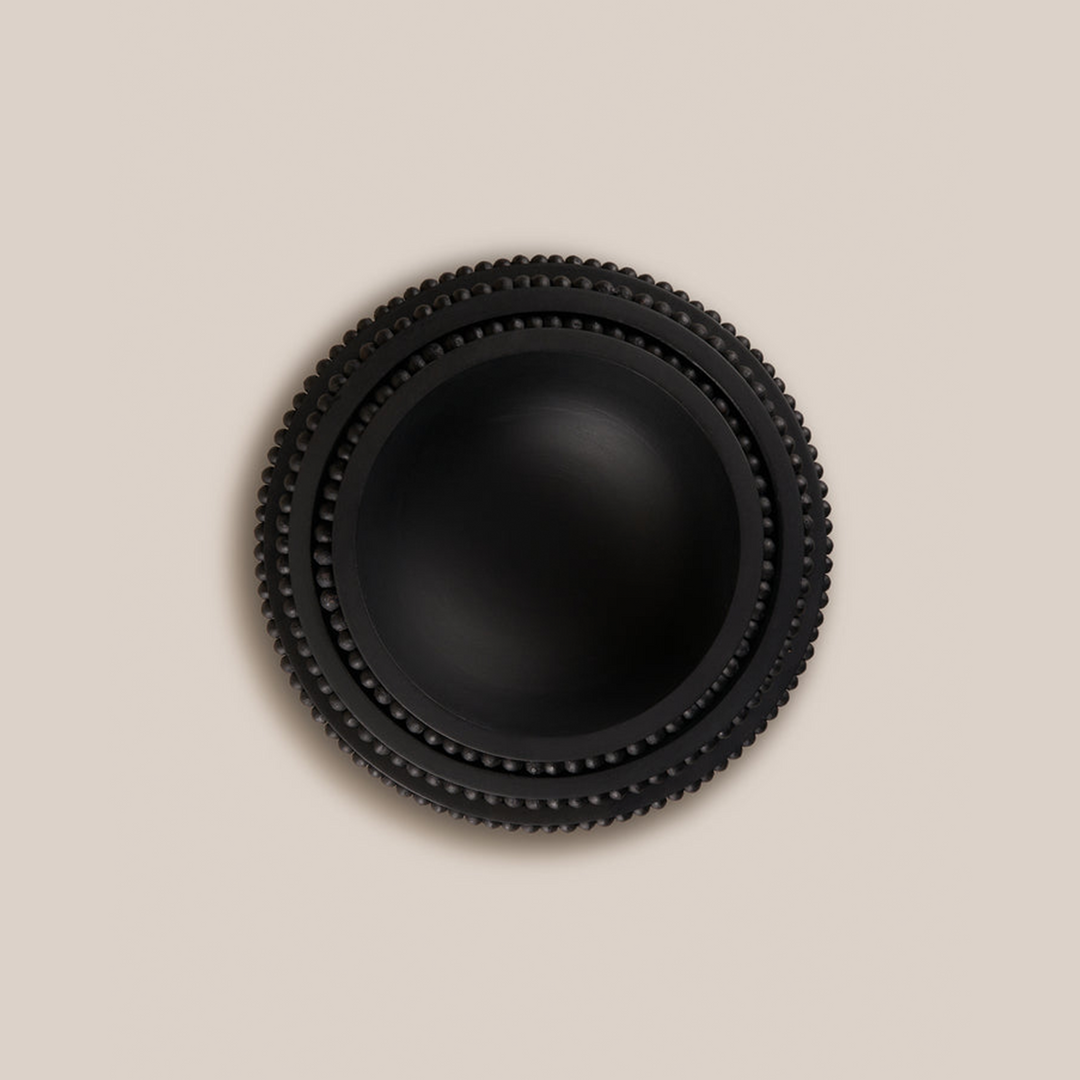 Perola Wooden Bowl - Black