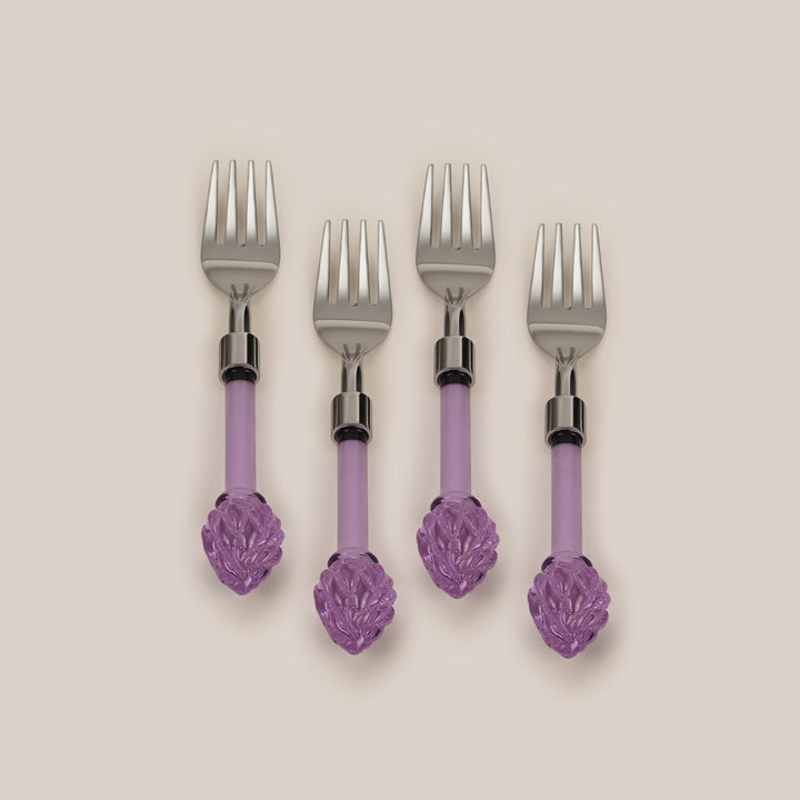 Artichoke Tea Fork (Purple) | Tableware