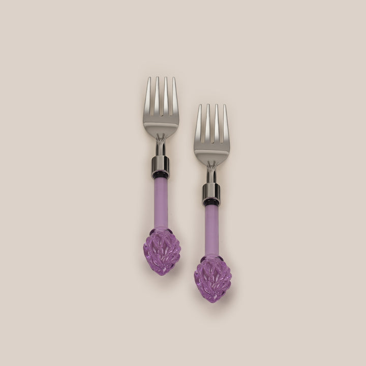 Artichoke Tea Fork (Purple) | Tableware