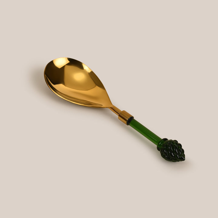 Artichoke Serving Spoon (Green) | Tableware