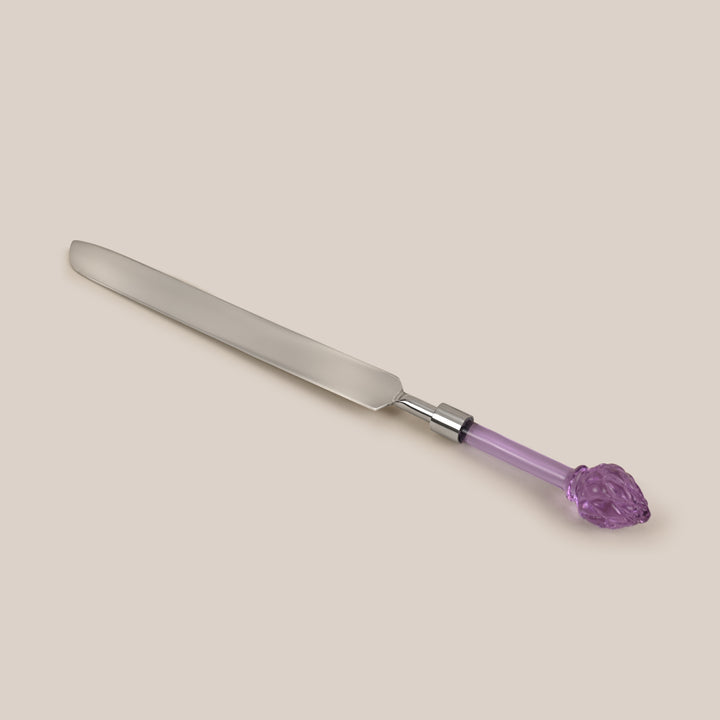 Artichoke Cake Knife (Purple) | Tableware