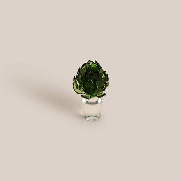 Artichoke Bottle Stopper (Green)