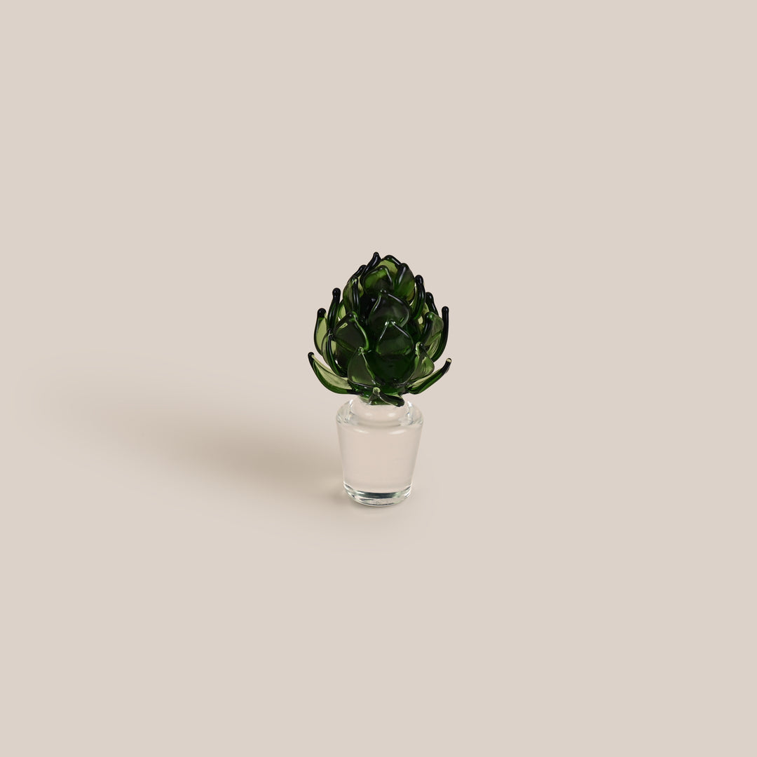 Artichoke Bottle Stopper (Green)