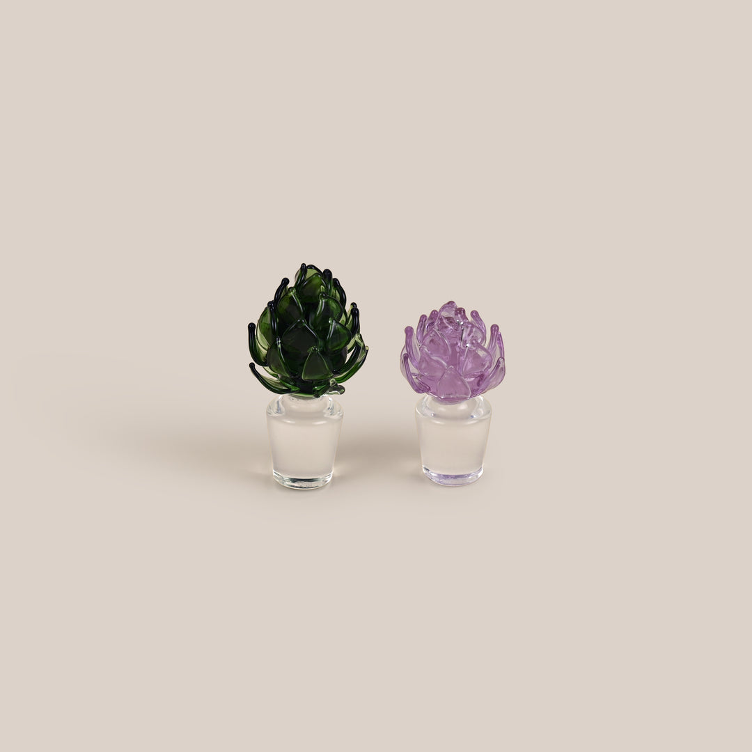 Artichoke Bottle Stopper(Purple)