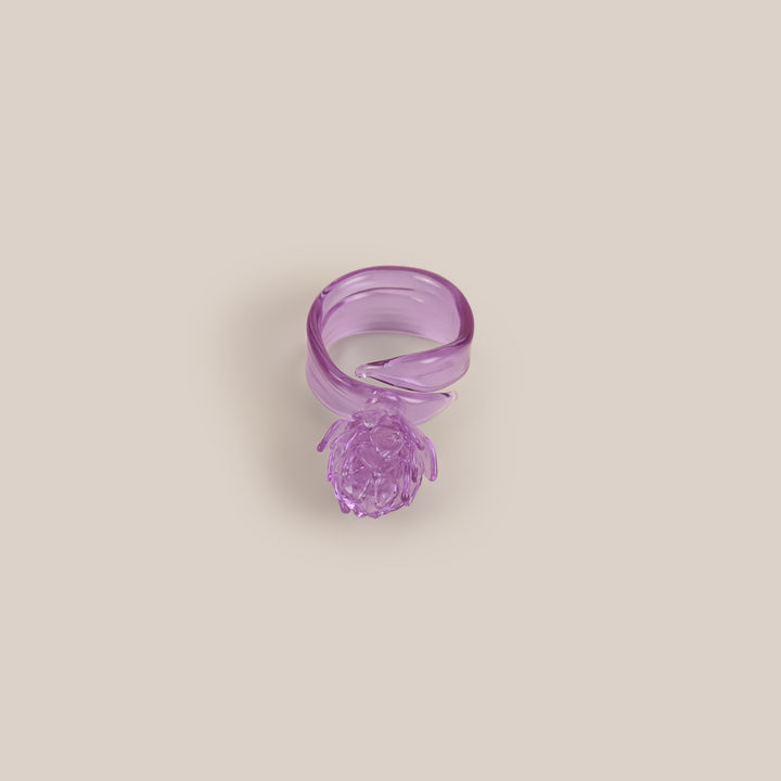 Artichoke Napkin Rings (Purple) | Tableware