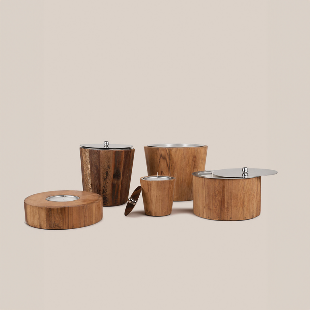 Teak Wood - Trunk Candle With Lid | Soywax Candles