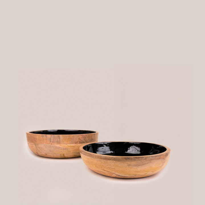 Madera Half Bowl - Black