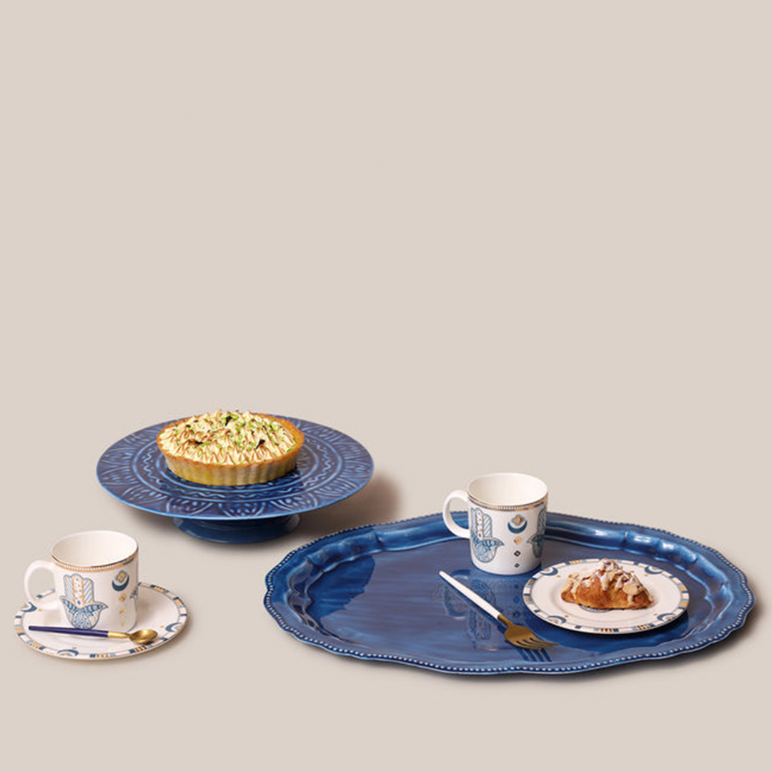 Deep Sea Cake Stand - Blue | Tableware