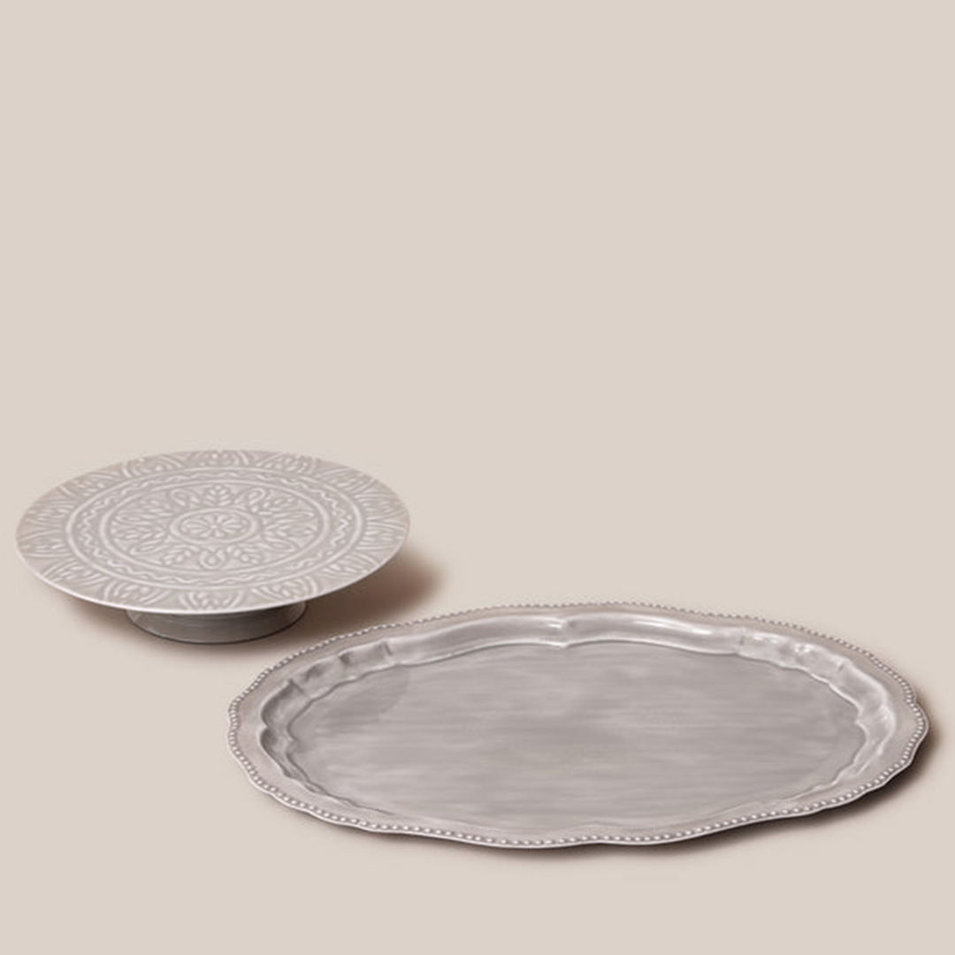Deep Sea Cake Stand - Grey | Tableware