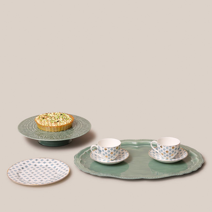 Sea Green Deep Sea Tray | Tableware