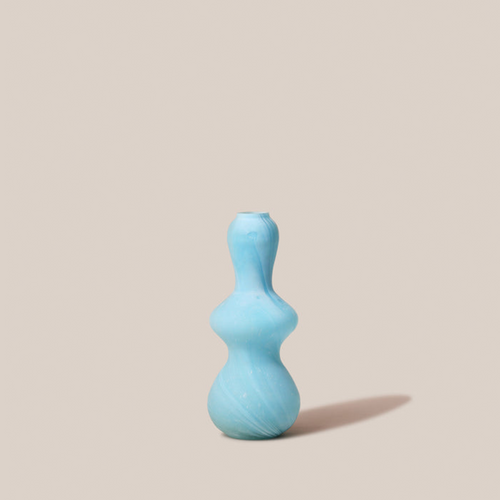 Wave Tall Vase - Blue