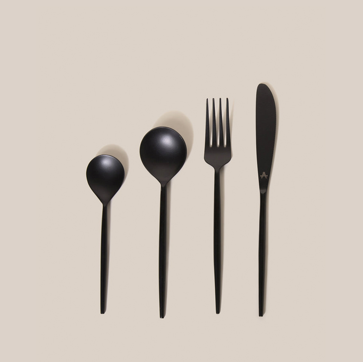 Black Grazia Flatware | Tableware