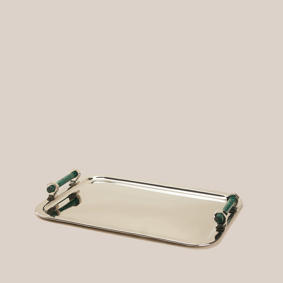 Malachite Décor Tray | Tableware