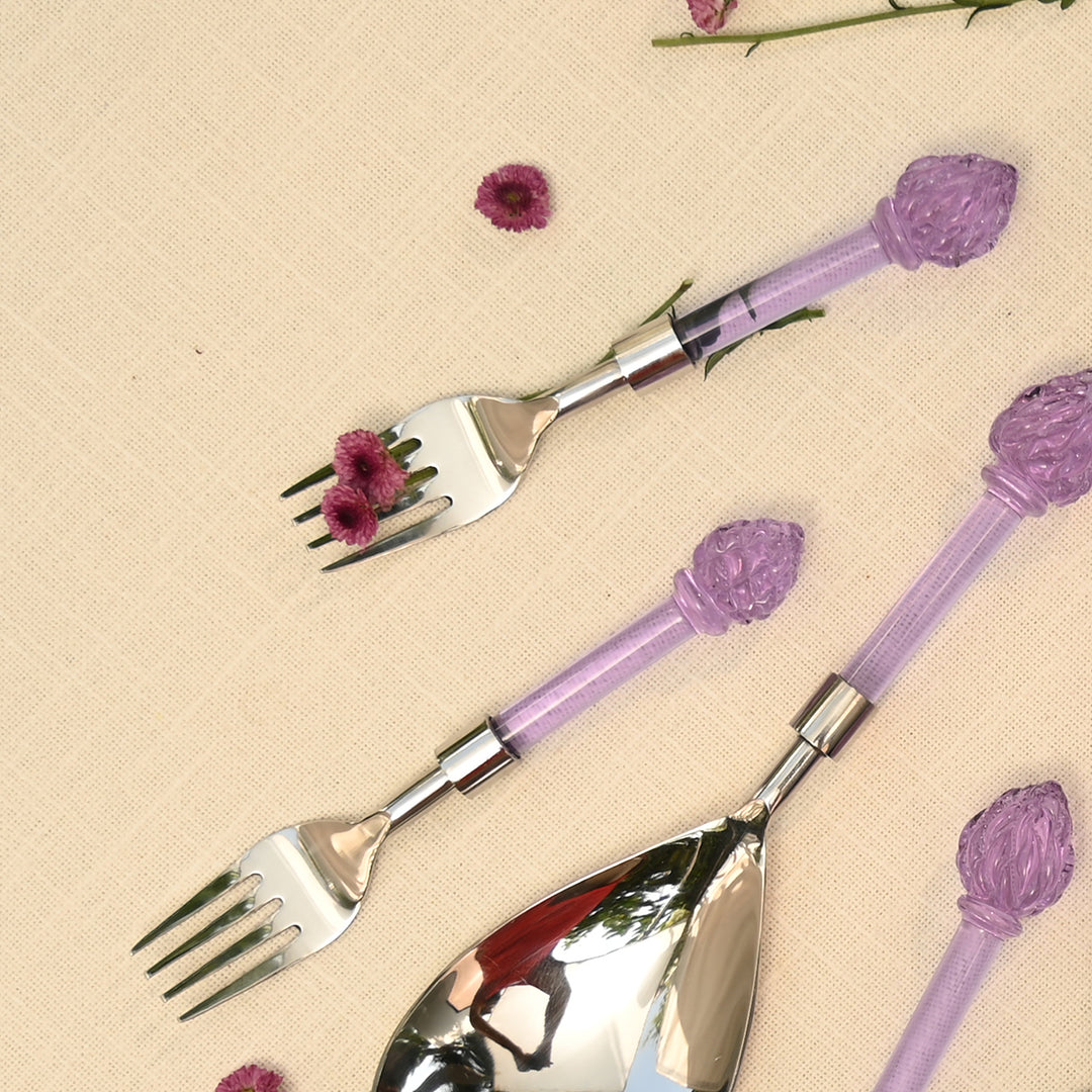 Artichoke Tea Fork (Purple) | Tableware