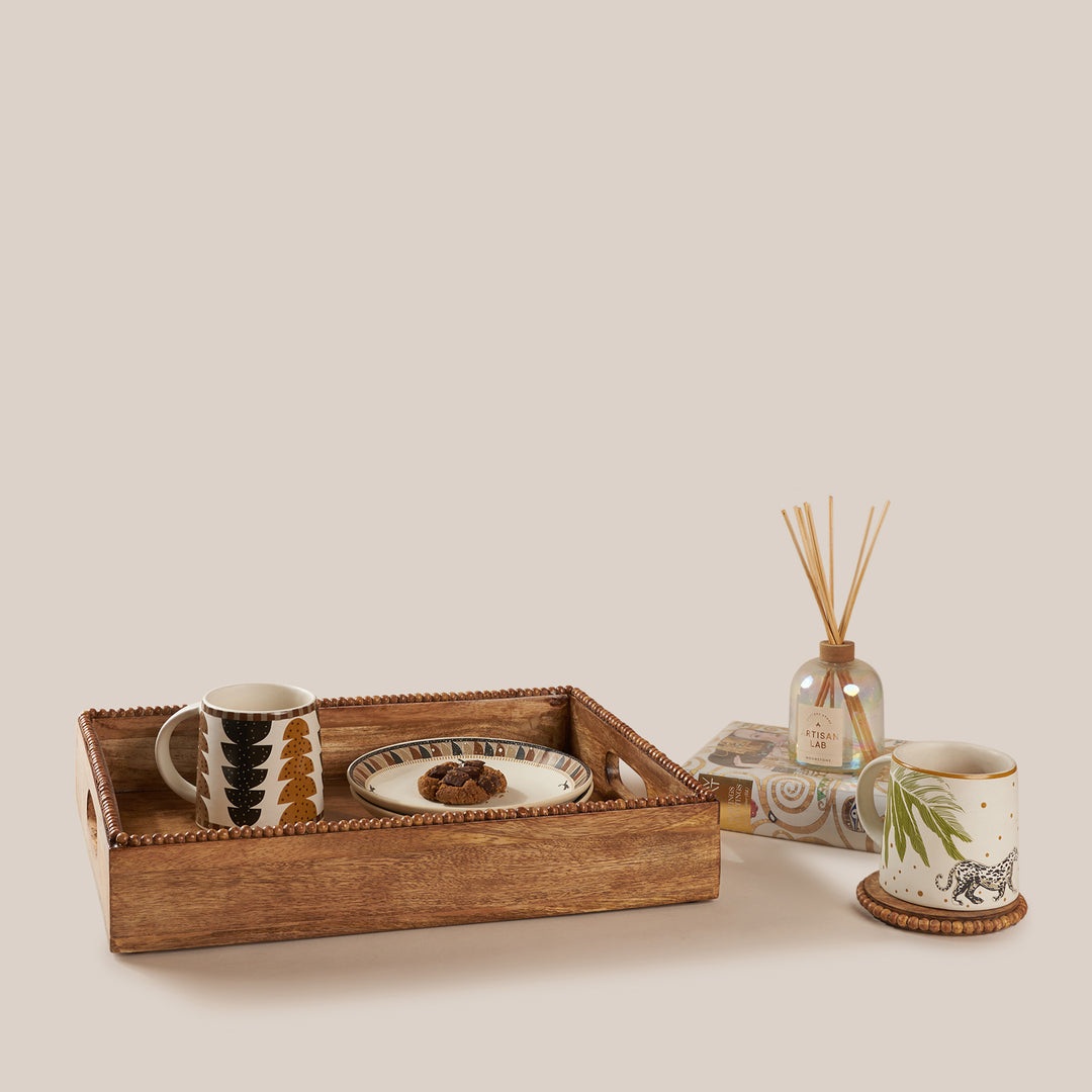 Natural Perola Serving Tray | Tableware