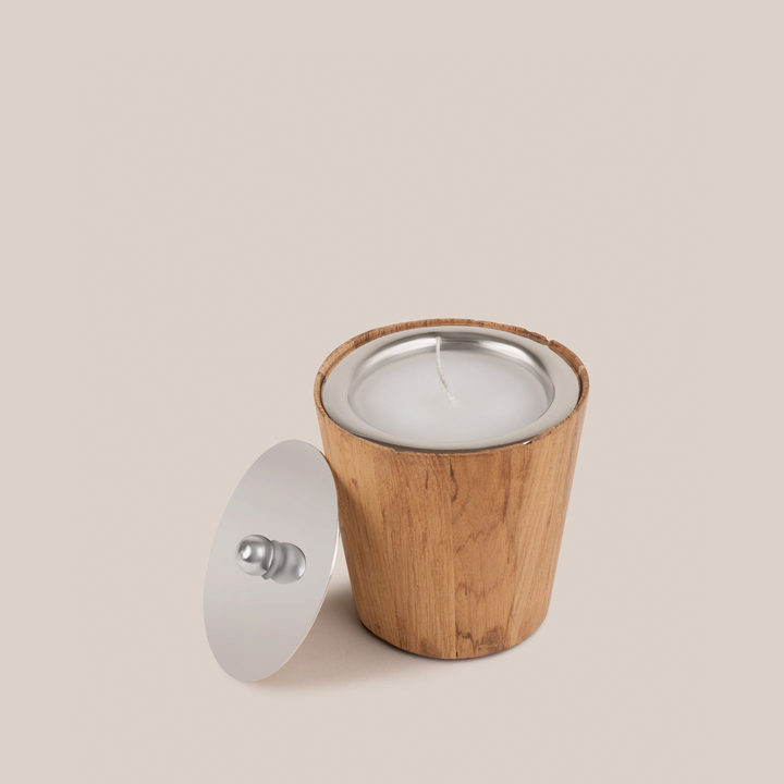 Teak Wood - Trunk Candle With Lid | Soywax Candles