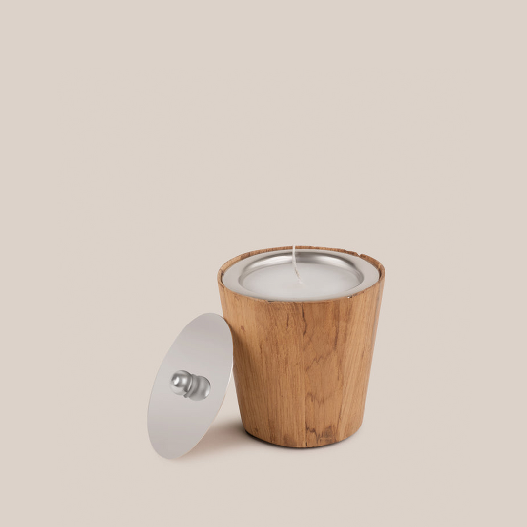 Teak Wood - Trunk Candle With Lid | Soywax Candles