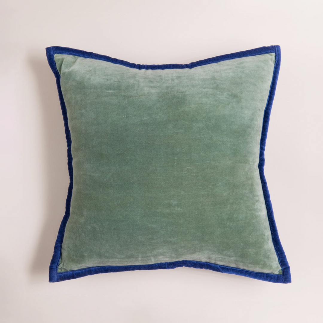 Flangia Cushion Cover - Aqua/Blue | Decor Accents