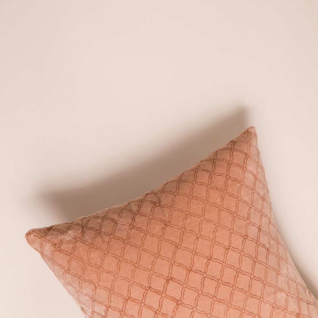 Rombo Cushion Cover - Blush | Decor Accents