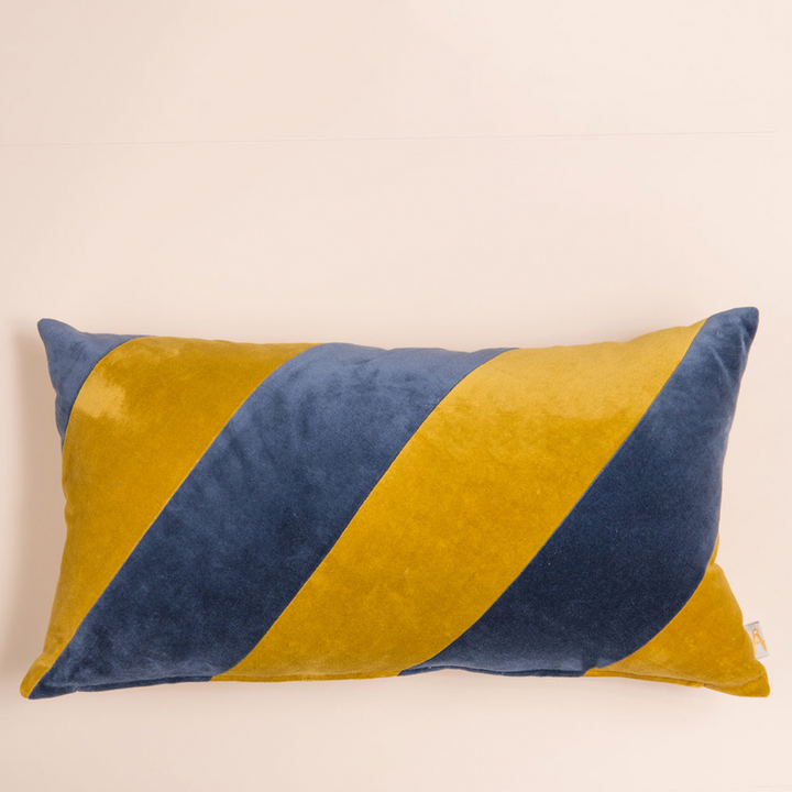 Carnival Cushion Cover - Navy Amber | Decor Accents