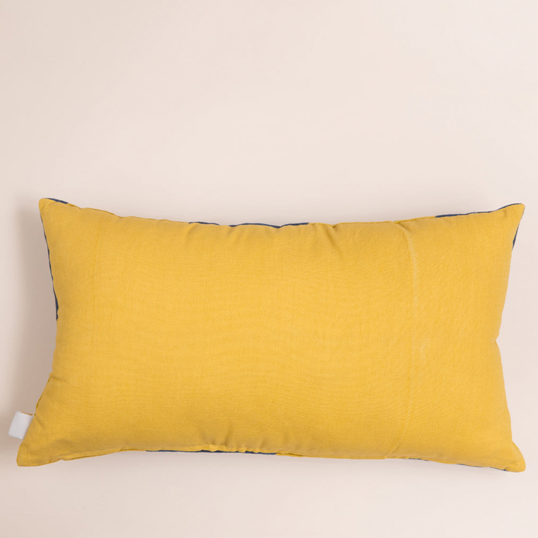 Carnival Cushion Cover - Navy Amber | Decor Accents