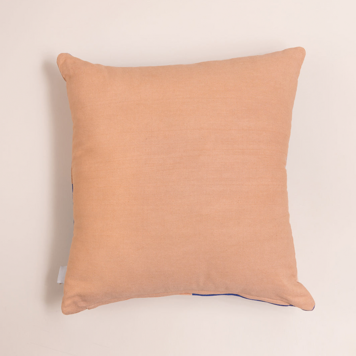 Carousel Cushion Cover - Navy/Blush | Decor Accents